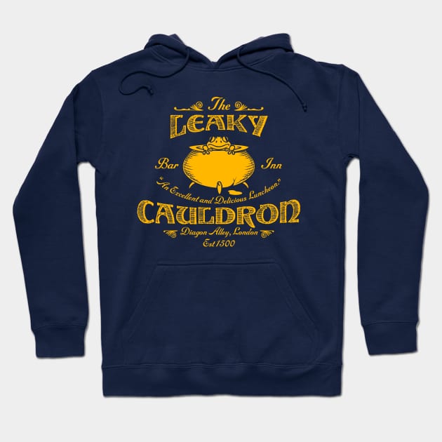 The Leaky Cauldron Bar & Inn Hoodie by Artpunk101